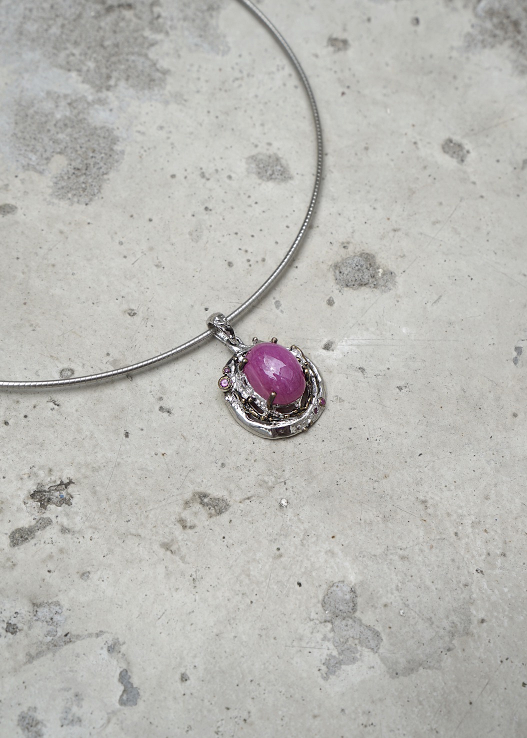 Ruby Crafted Pendant