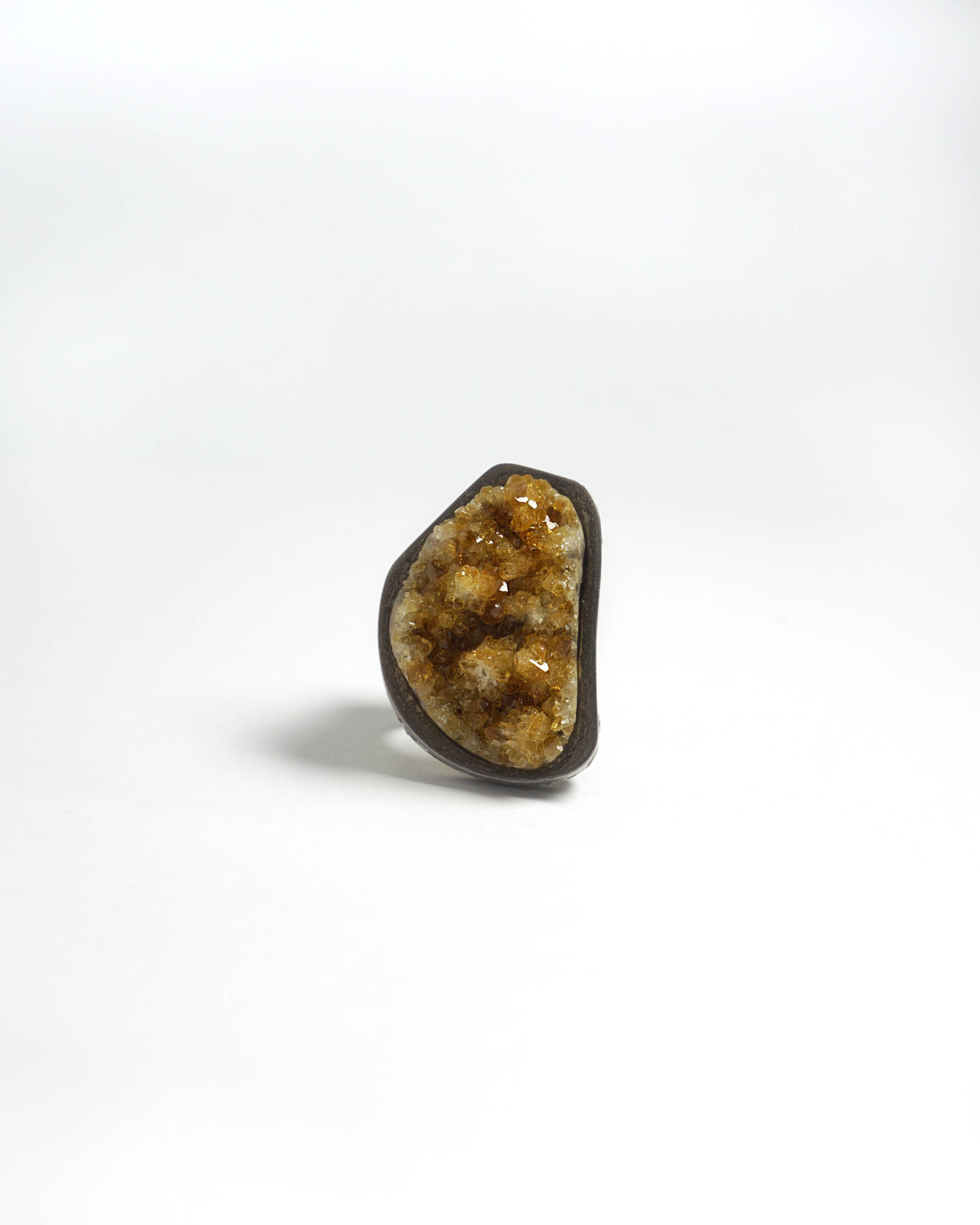 Raw Citrine Ring