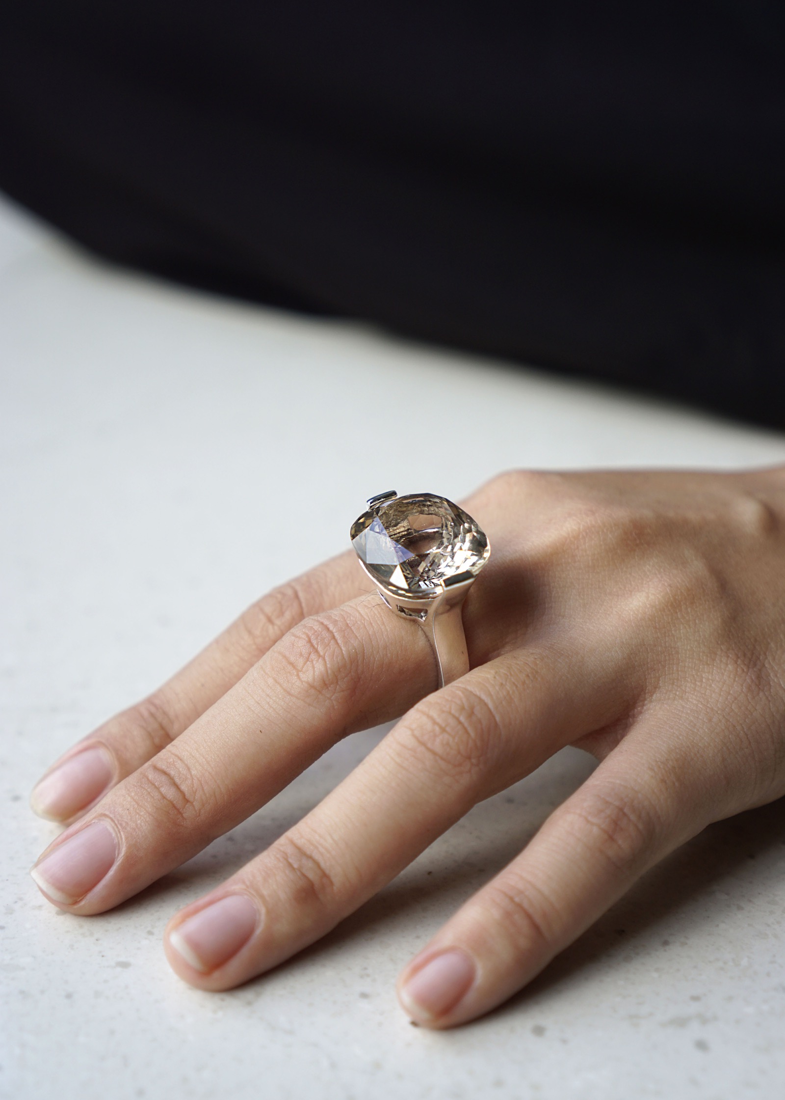 Smokey Quartz Ring