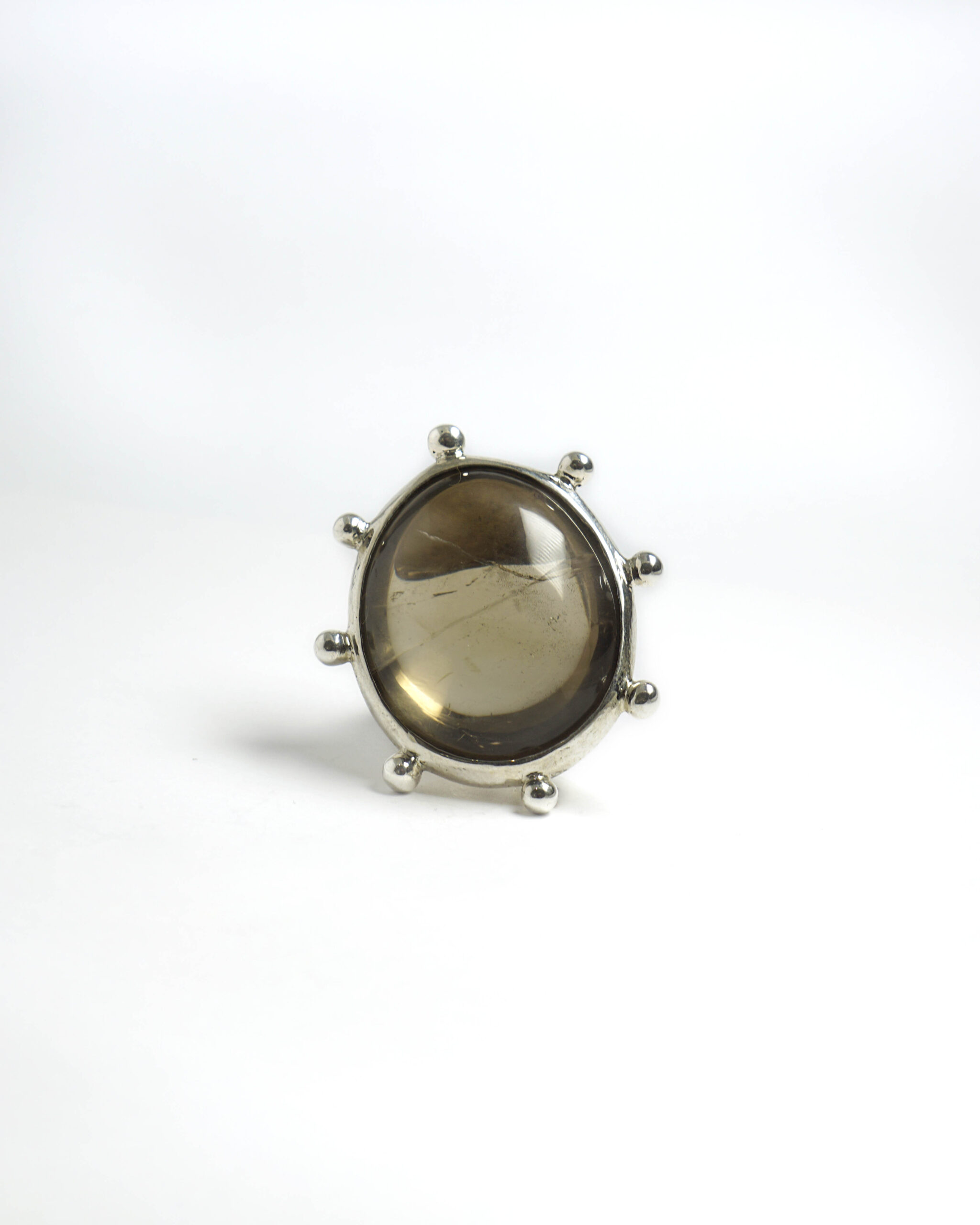 Smokey Quartz Pointe Ring- 2